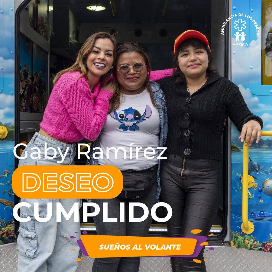 Angie fue celebrada con cariño por Gaby Ramírez