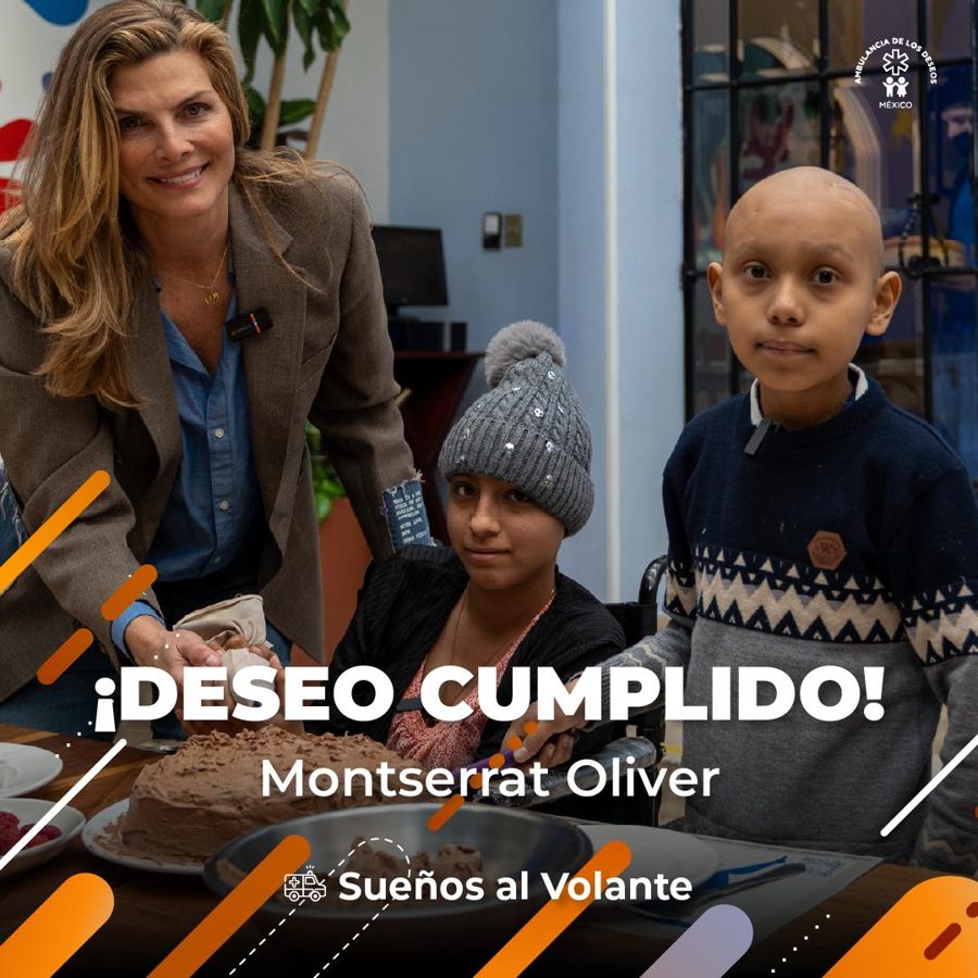 Uriel y Cristina vivieron una tarde especial con Montserrat Oliver